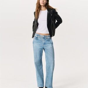 Rag & Bone Miramar NWT XL Blue High-Rise Straight Women’s Jeans